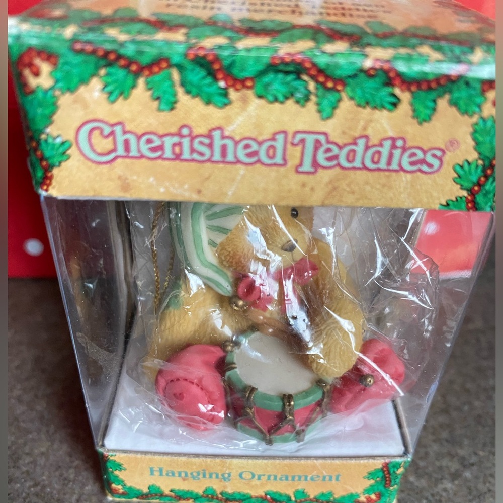 Christmas ornament cherished teddies